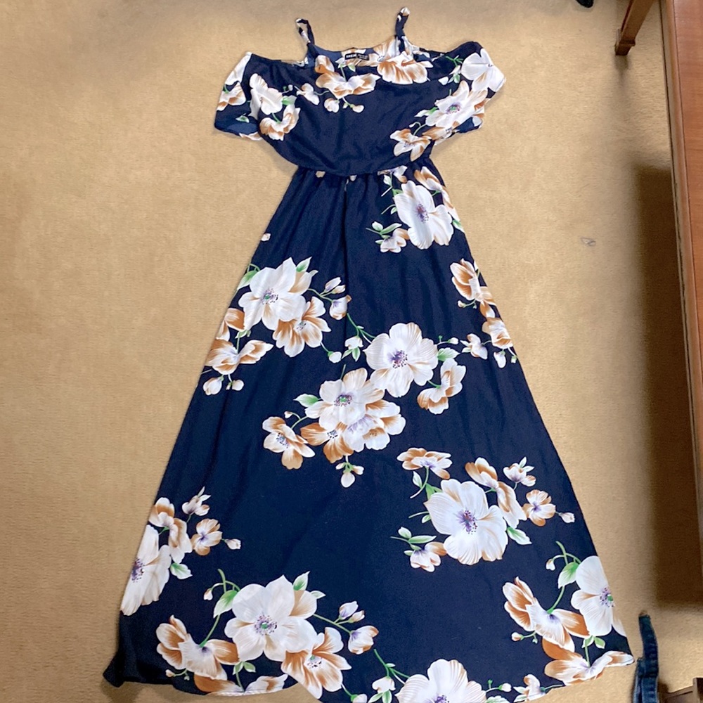 Floral maxi dress
